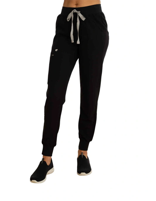 Jogger Scrub Pants Black